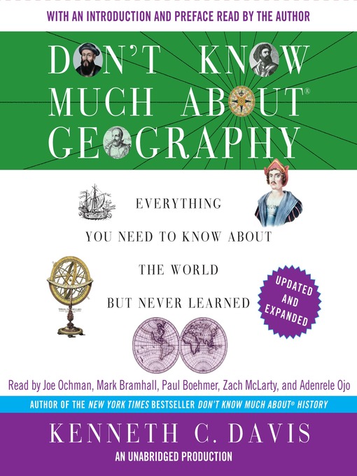 Title details for Don't Know Much About Geography by Kenneth C. Davis - Available